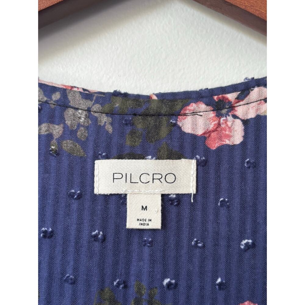Anthropologie Pilcro Bow Front Babydoll Dress Sz M - Picture 6 of 9
